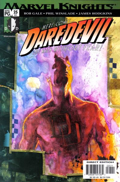 Daredevil #25 405 Direct Edition - back issue - $4.00