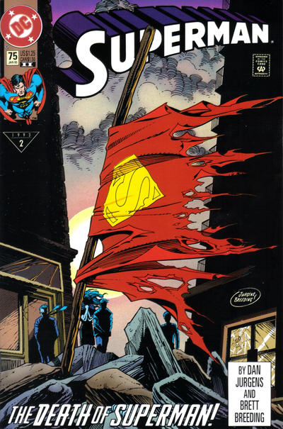 Superman #75 Second Printing - reader copy - $3.00