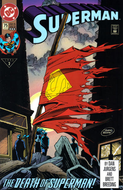 Superman #75 Third Printing - back issue - $9.00