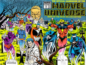 The Official Handbook of the Marvel Universe Deluxe Edition #16 Direct ed. - back issue - $3.00