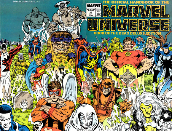 The Official Handbook of the Marvel Universe Deluxe Edition #18 - back issue - $3.00