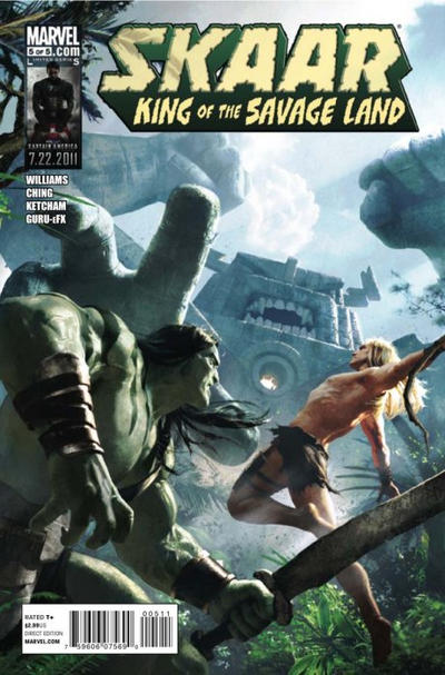 Skaar: King of the Savage Land #5 - back issue - $4.00