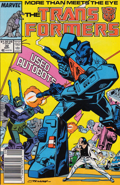 The Transformers 1984 #32 Newsstand ed. - back issue - $4.00