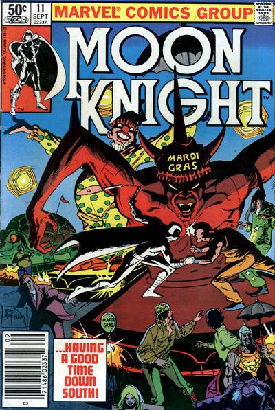 Moon Knight 1980 #11 Newsstand ed. - back issue - $4.00