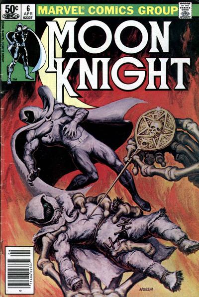 Moon Knight 1980 #6 Newsstand ed. - back issue - $4.00