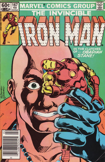 Iron Man 1968 #167 Newsstand ed. - back issue - $5.00