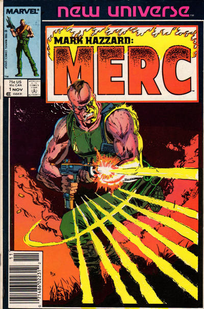 Mark Hazzard: Merc #1 Newsstand ed. - reader copy - $2.00