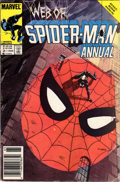 Web of Spider-Man Annual 1985 #2 Newsstand ed. - back issue - $4.00