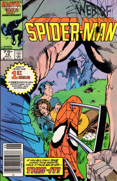 Web of Spider-Man 1985 #16 Newsstand ed. - back issue - $4.00