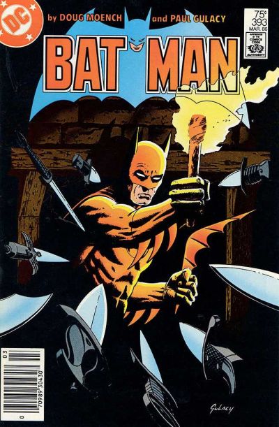 Batman 1940 #393 Newsstand ed. - back issue - $4.00