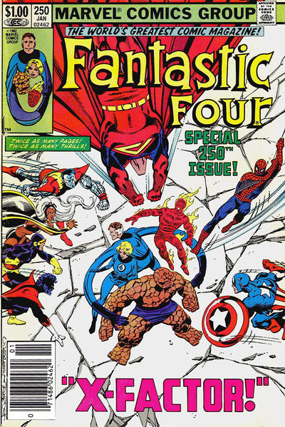 Fantastic Four #250 Newsstand ed. - back issue - $5.00