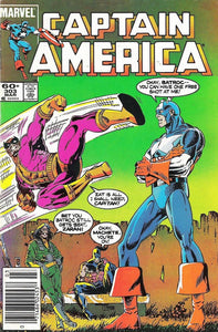 Captain America #303 Newsstand ed. - back issue - $3.00