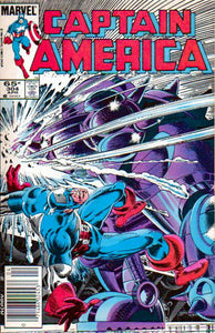 Captain America #304 Newsstand ed. - back issue - $3.00