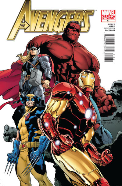 Avengers #17 Architect Variant - back issue - $4.00