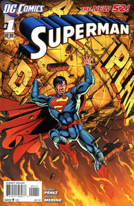 Superman 2011 #1 Direct Sales - back issue - $4.00