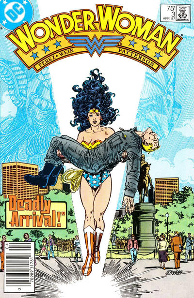Wonder Woman #3 Newsstand ed. - back issue - $6.00