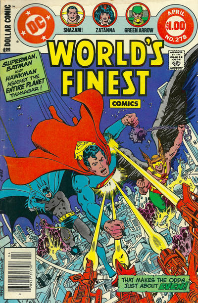 World's Finest Comics 1941 #278 Newsstand ed. - back issue - $4.00