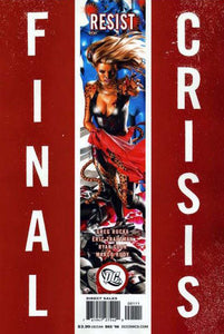 Final Crisis: Resist #1 Sliver Cover - back issue - $4.00