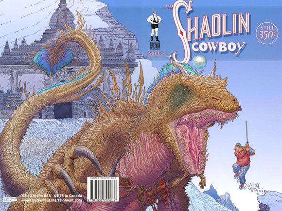 Shaolin Cowboy #5 Cover B - back issue - $4.00