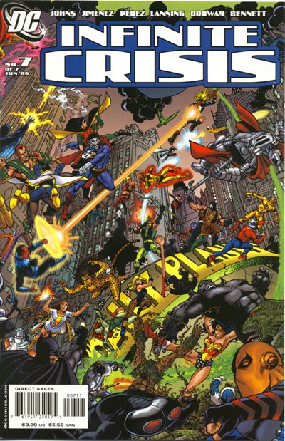 Infinite Crisis #7 George P?rez Cover - back issue - $4.00