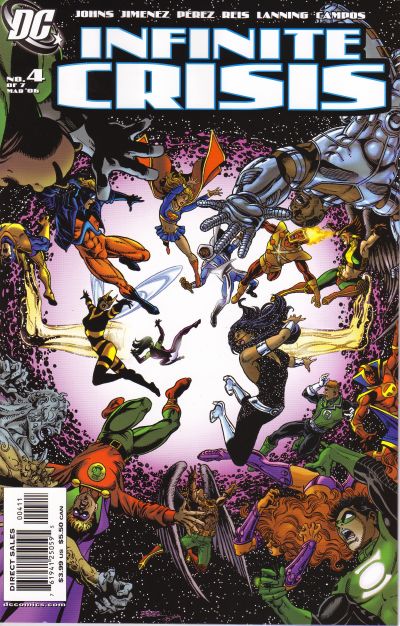 Infinite Crisis #4 George P?rez Cover - back issue - $4.00