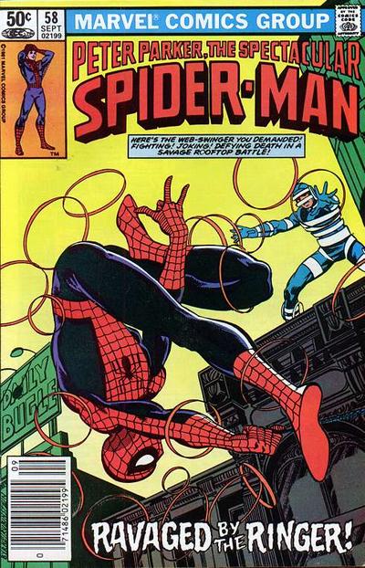 The Spectacular Spider-Man 1976 #58 Newsstand ed. - back issue - $3.00