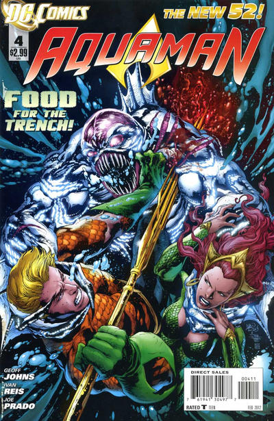 Aquaman #4 Direct Sales - back issue - $3.00