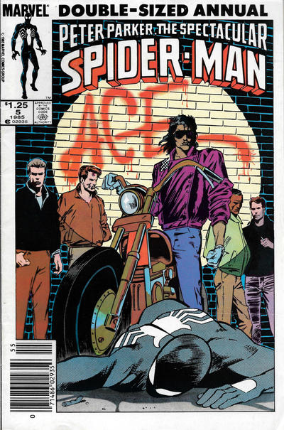 The Spectacular Spider-Man Annual #5 Newsstand ed. - reader copy - $3.00