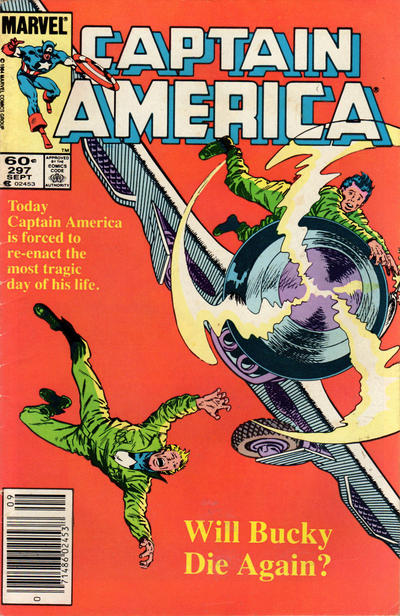 Captain America #297 Newsstand ed. - back issue - $3.00