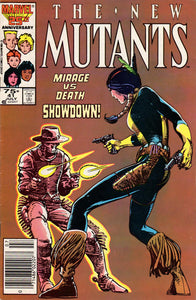 The New Mutants #41 Newsstand ed. - back issue - $4.00