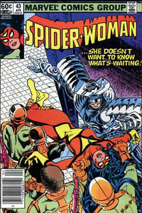 Spider-Woman #43 Newsstand ed. - back issue - $4.00