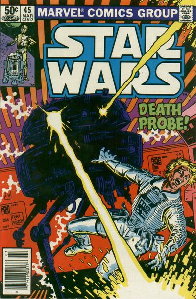 Star Wars 1977 #45 Newsstand ed. - back issue - $4.00