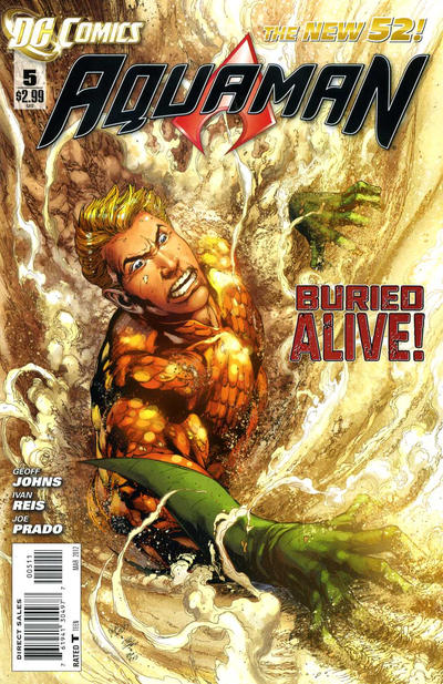 Aquaman #5 Direct Sales - back issue - $3.00