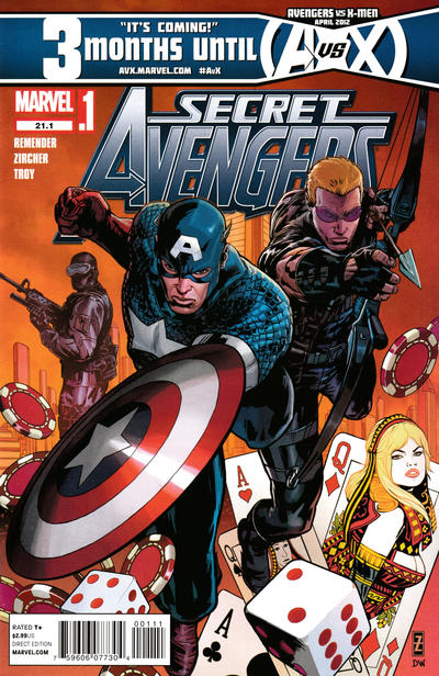 Secret Avengers #21.1 - back issue - $4.00