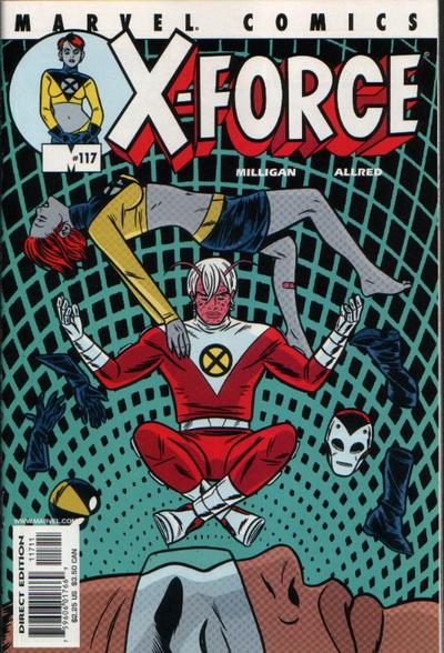 X-Force 1991 #117 Direct Edition - back issue - $4.00