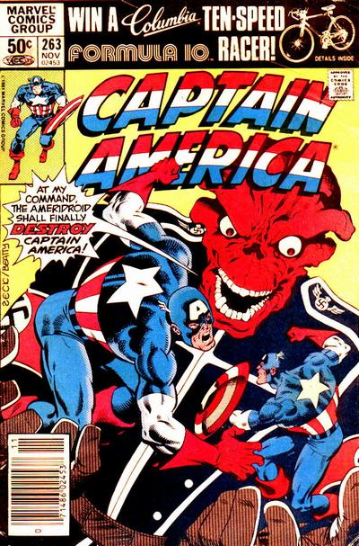 Captain America #263 Newsstand ed. - back issue - $5.00