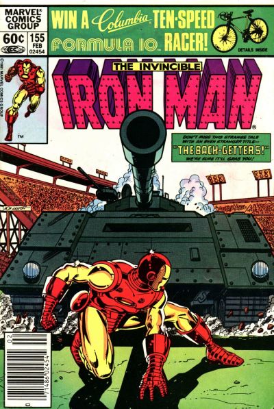 Iron Man 1968 #155 Newsstand ed. - back issue - $5.00