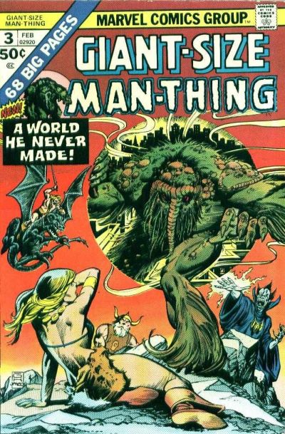 Giant-Size Man-Thing 1974 #3 - No Condition Defined - $7.00
