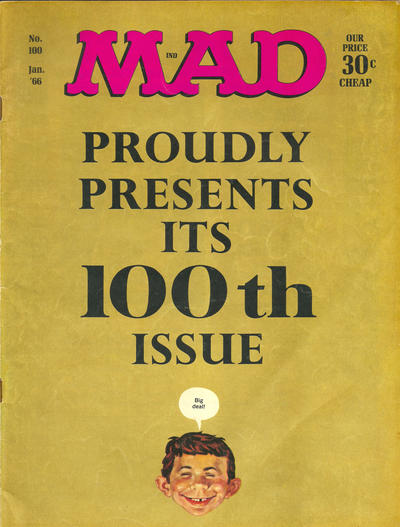 Mad 1952 #100 - reader copy - $4.00