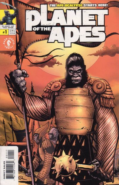 Planet of the Apes 2001 #1 Matt Wagner Cover - back issue - $4.00