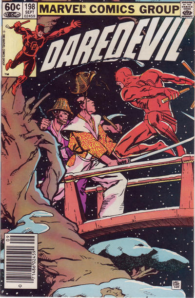 Daredevil #198 Newsstand ed. - back issue - $7.00