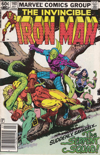Iron Man 1968 #160 Newsstand ed. - back issue - $8.00