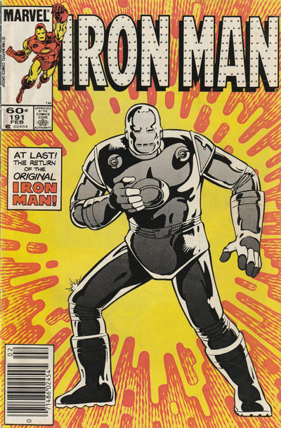 Iron Man #191 Newsstand ed. - back issue - $3.00