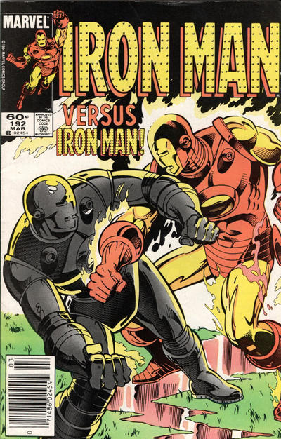 Iron Man #192 Newsstand ed. - back issue - $3.00