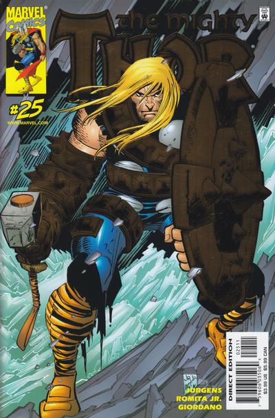 Thor #25 Direct Deluxe Edition - back issue - $4.00