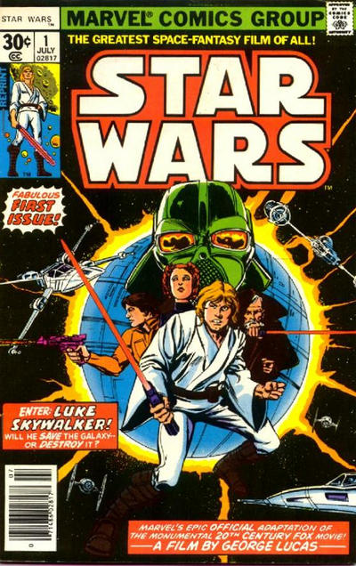 Star Wars 1977 #1 #1 Reprint - 7.5 - $28.00