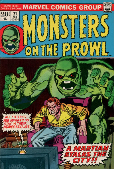 Monsters on the Prowl 1971 #21 - back issue - $14.00