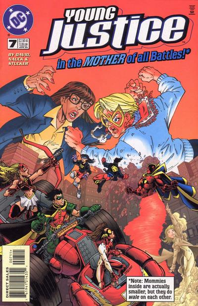 Young Justice 1998 #7 Direct Sales - back issue - $3.00