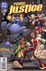 Young Justice 1998 #9 Direct Sales - back issue - $3.00