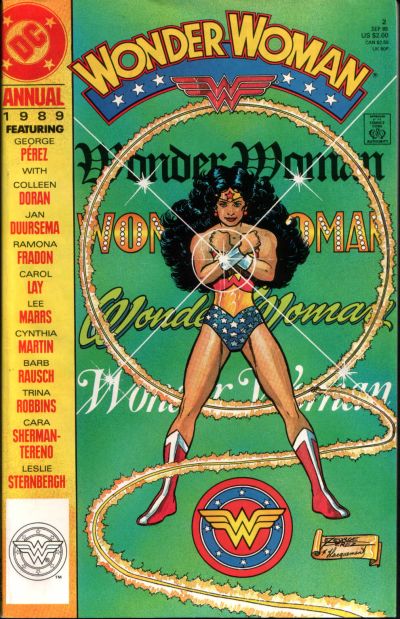 Wonder Woman Annual #2 Direct ed. - back issue - $5.00